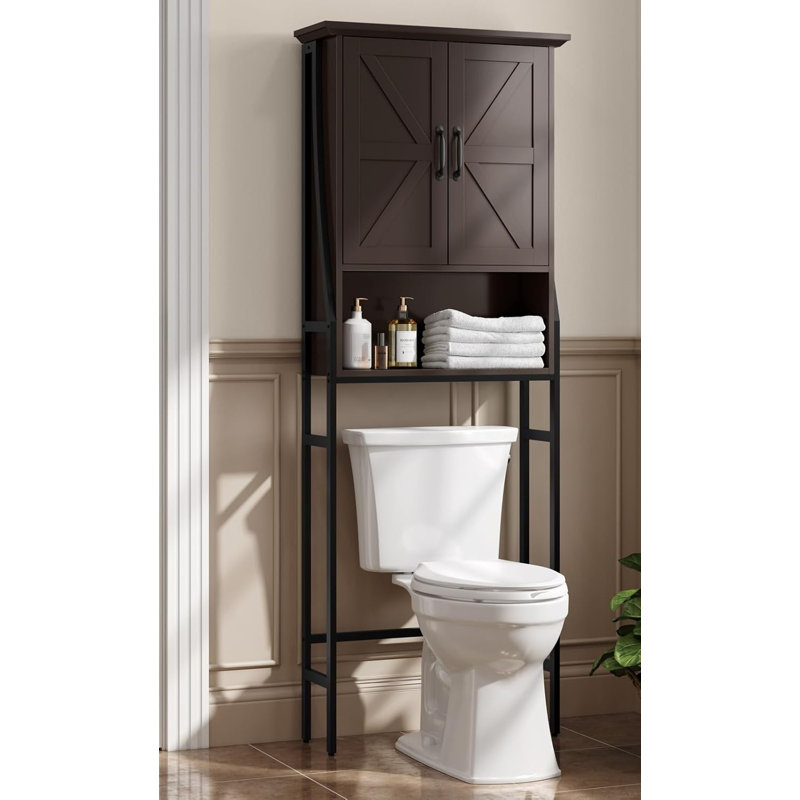 Gracie Oaks The Toilet Storage Cabinet, Over Toilet Bathroom Organizer ...
